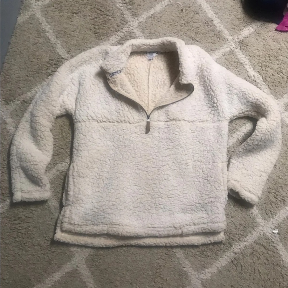 Warm soft pull over